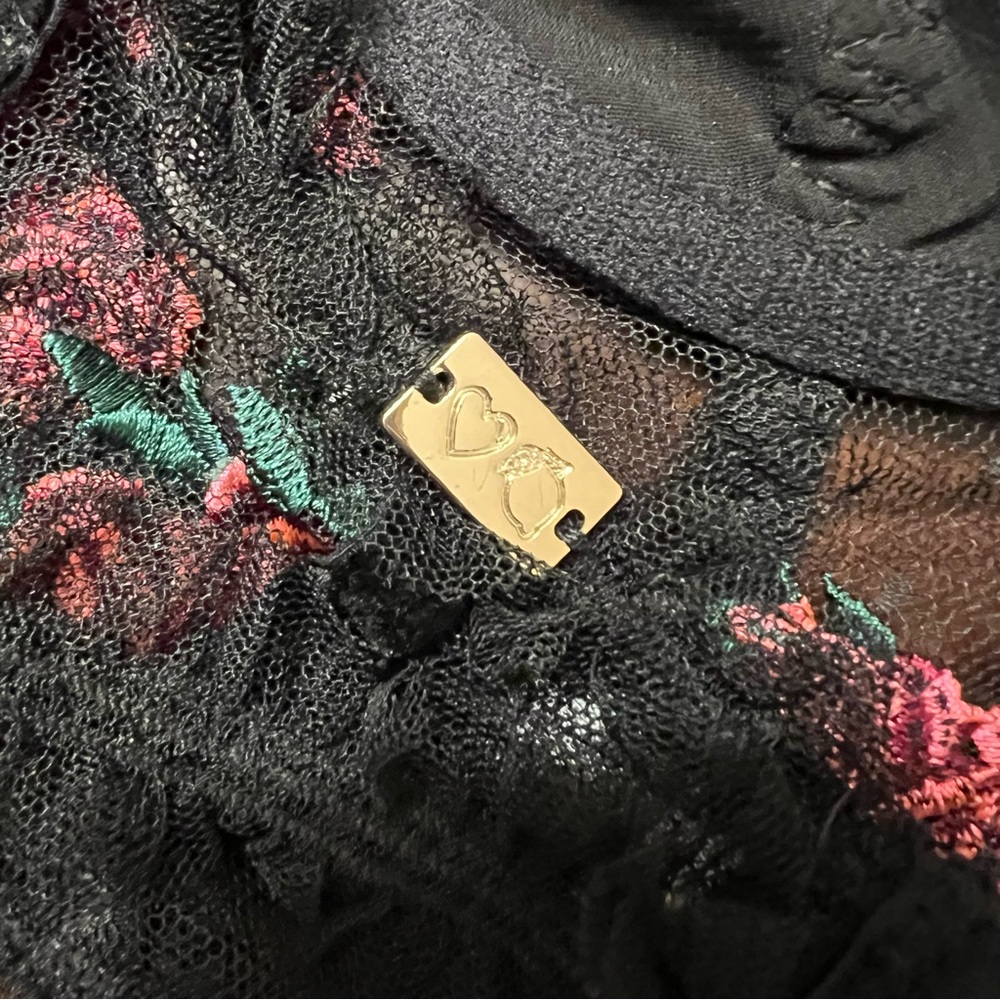 For Love And Lemons x Victoria’s Secret corset Rosebud Ruffled Bustier small EUC - Picture 12 of 16